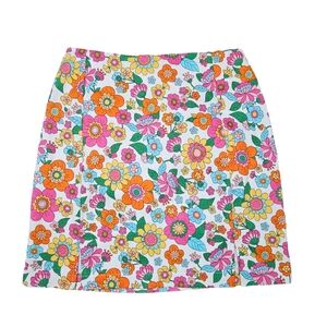 NWOT Love On A Hanger Floral Mini Skirt Size 1